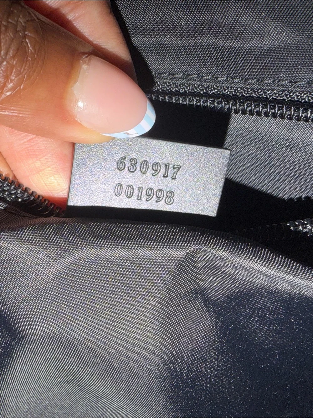 Gucci structured backpack